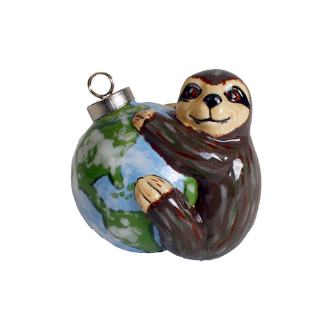 Sloth Ball Ornament