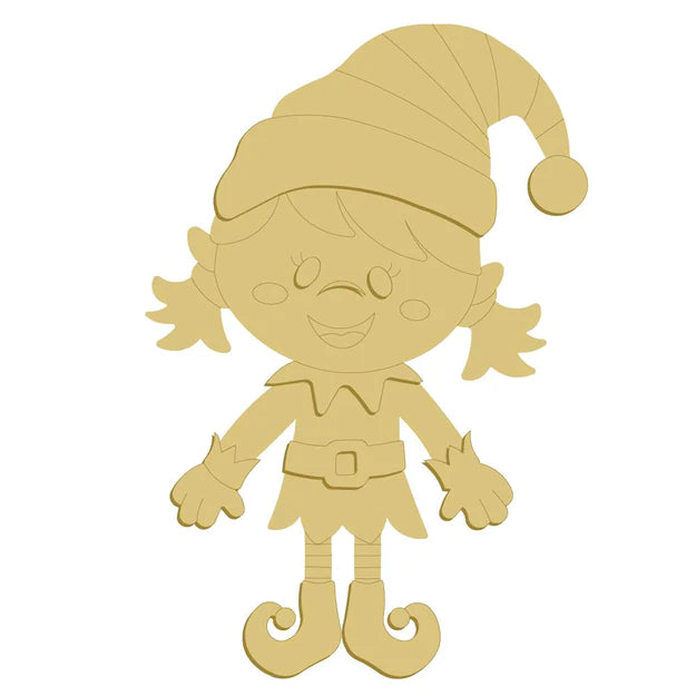 Elf  (Boy or Girl) Unfinished Wood Kit