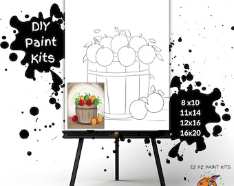 Barrel Of Apples Paint Kit