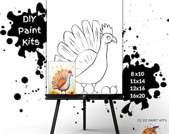 Turkey Paint Kit