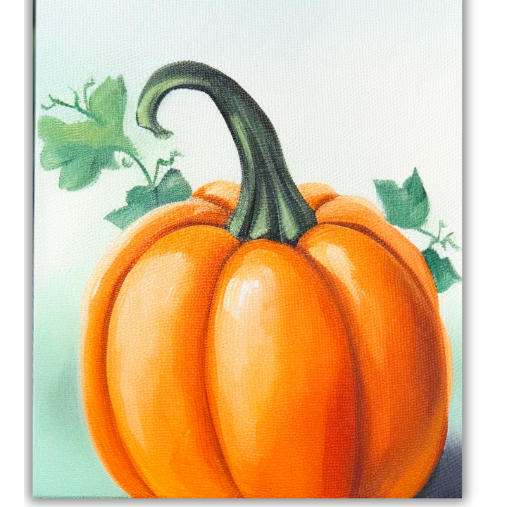 Orange Bloom Pumpkin Paint Kit