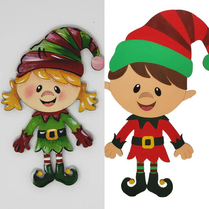 Elf  (Boy or Girl) Unfinished Wood Kit