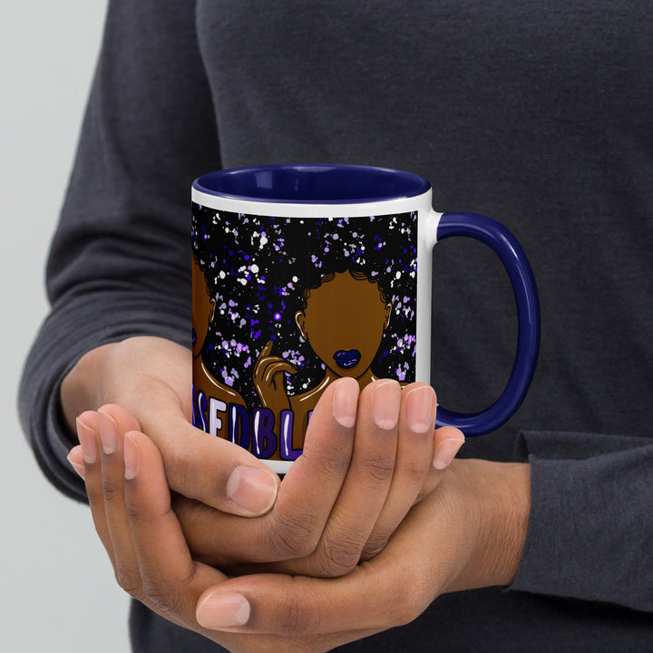 Blessed Mug with Black Color Inside